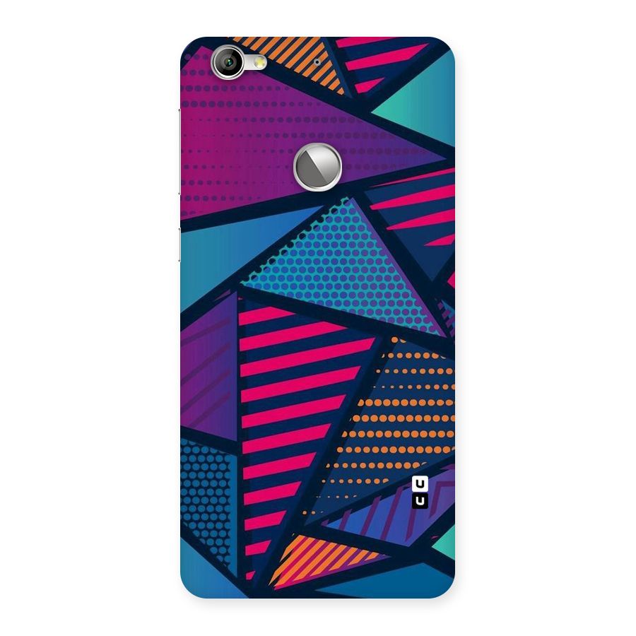 Abstract Lines Polka Back Case for LeTV Le 1s
