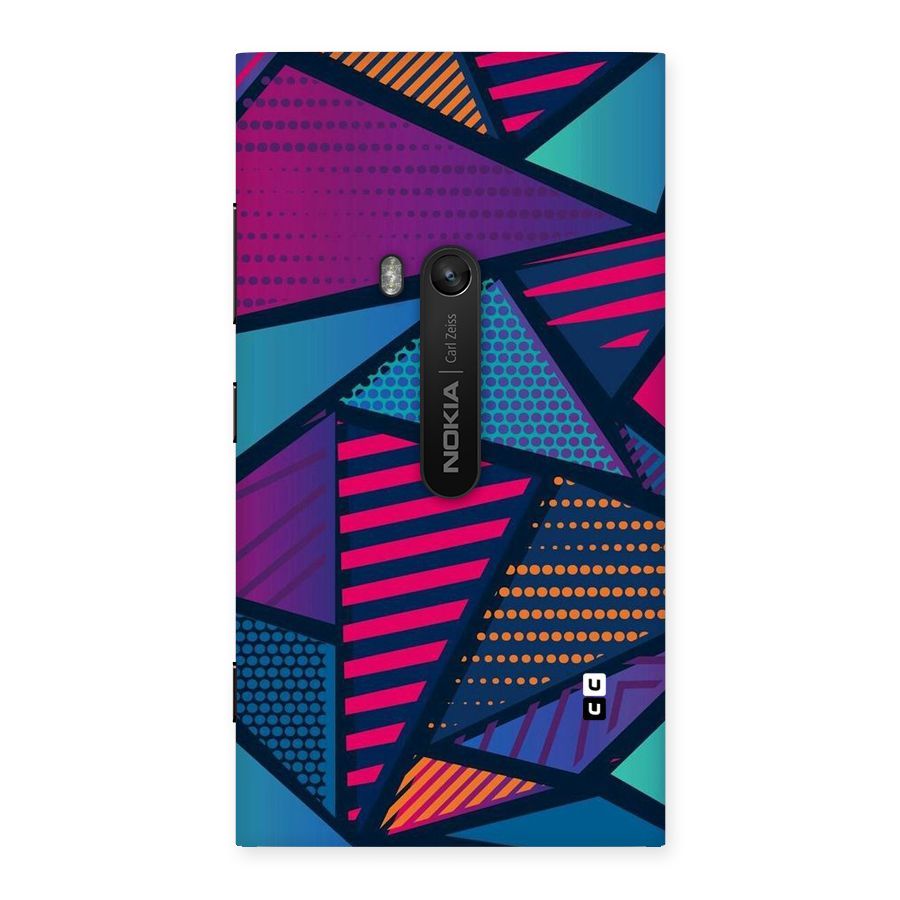 Abstract Lines Polka Back Case for Lumia 920