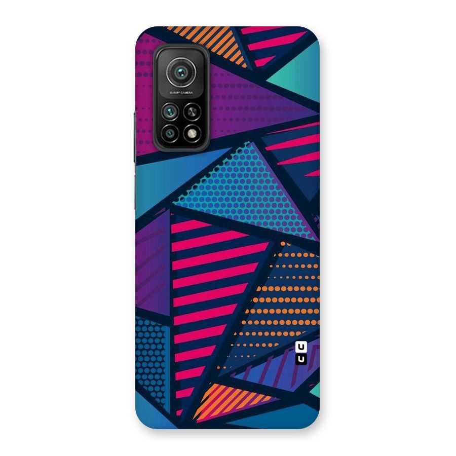 Abstract Lines Polka Back Case for Mi 10T Pro 5G