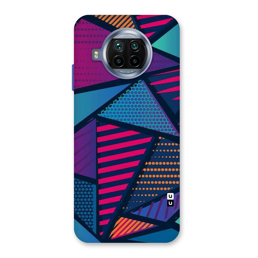 Abstract Lines Polka Back Case for Mi 10i