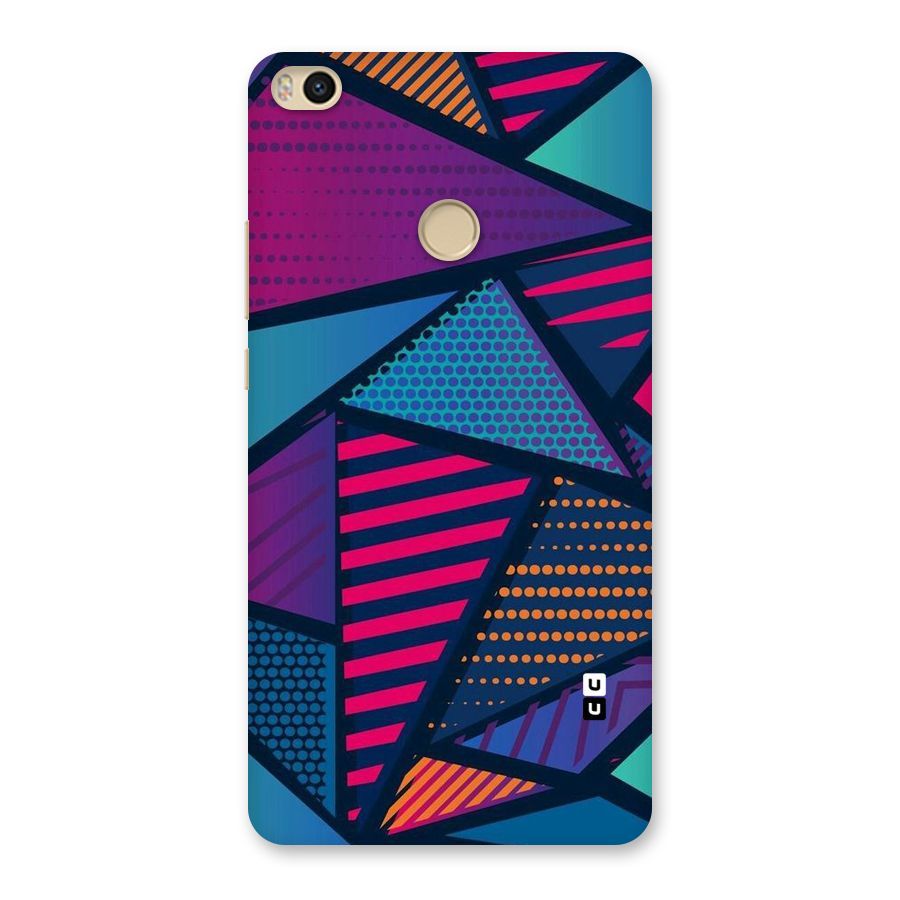 Abstract Lines Polka Back Case for Mi Max 2