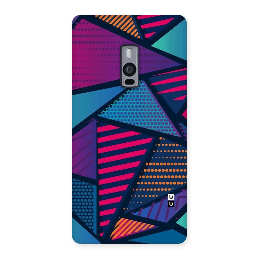 Abstract Lines Polka Back Case for OnePlus Two