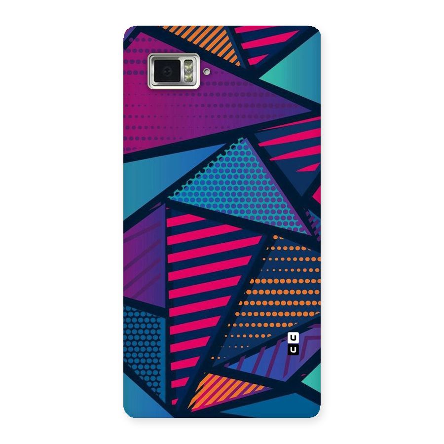 Abstract Lines Polka Back Case for Vibe Z2 Pro K920