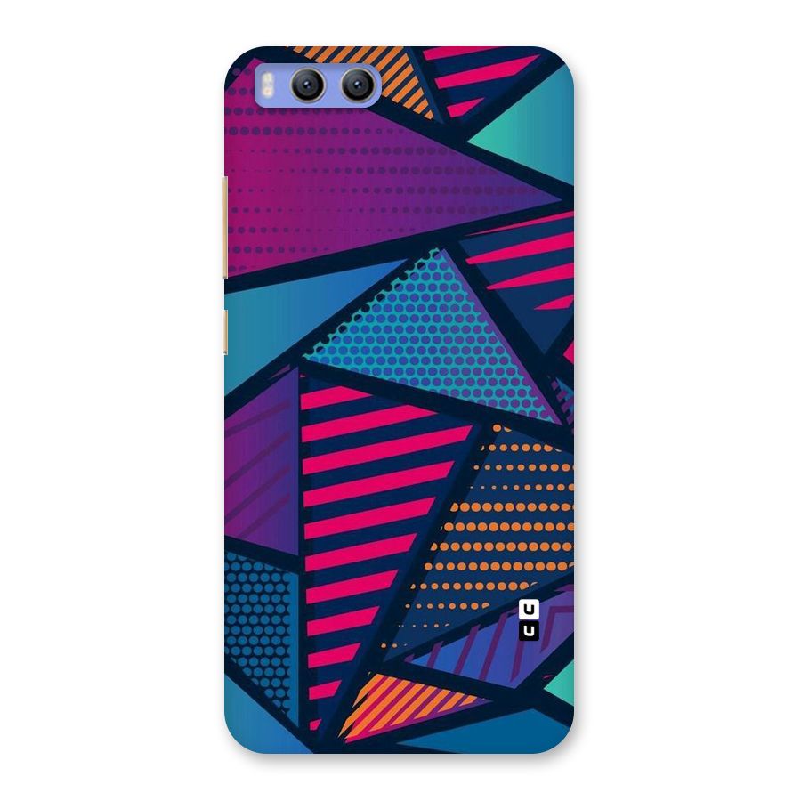 Abstract Lines Polka Back Case for Xiaomi Mi 6