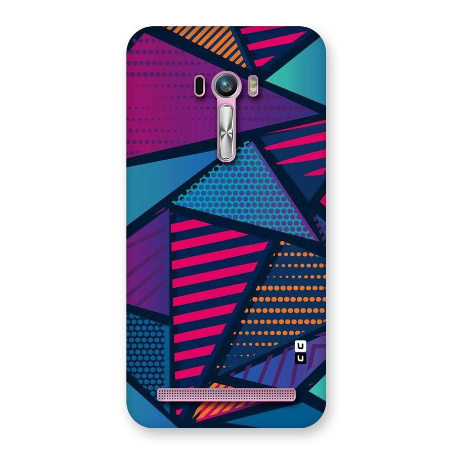 Abstract Lines Polka Back Case for Zenfone Selfie