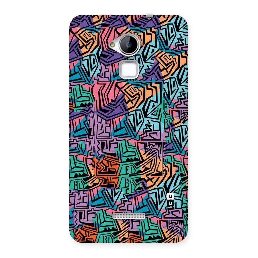 Abstract Lining Colors Back Case for Coolpad Note 3
