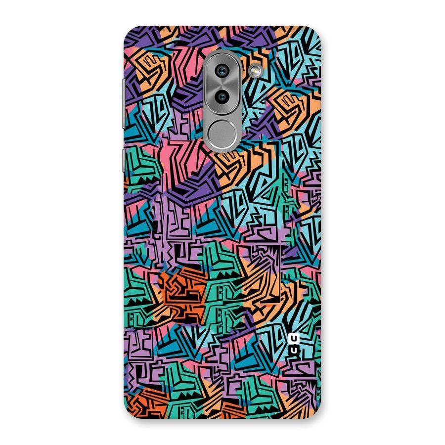 Abstract Lining Colors Back Case for Honor 6X