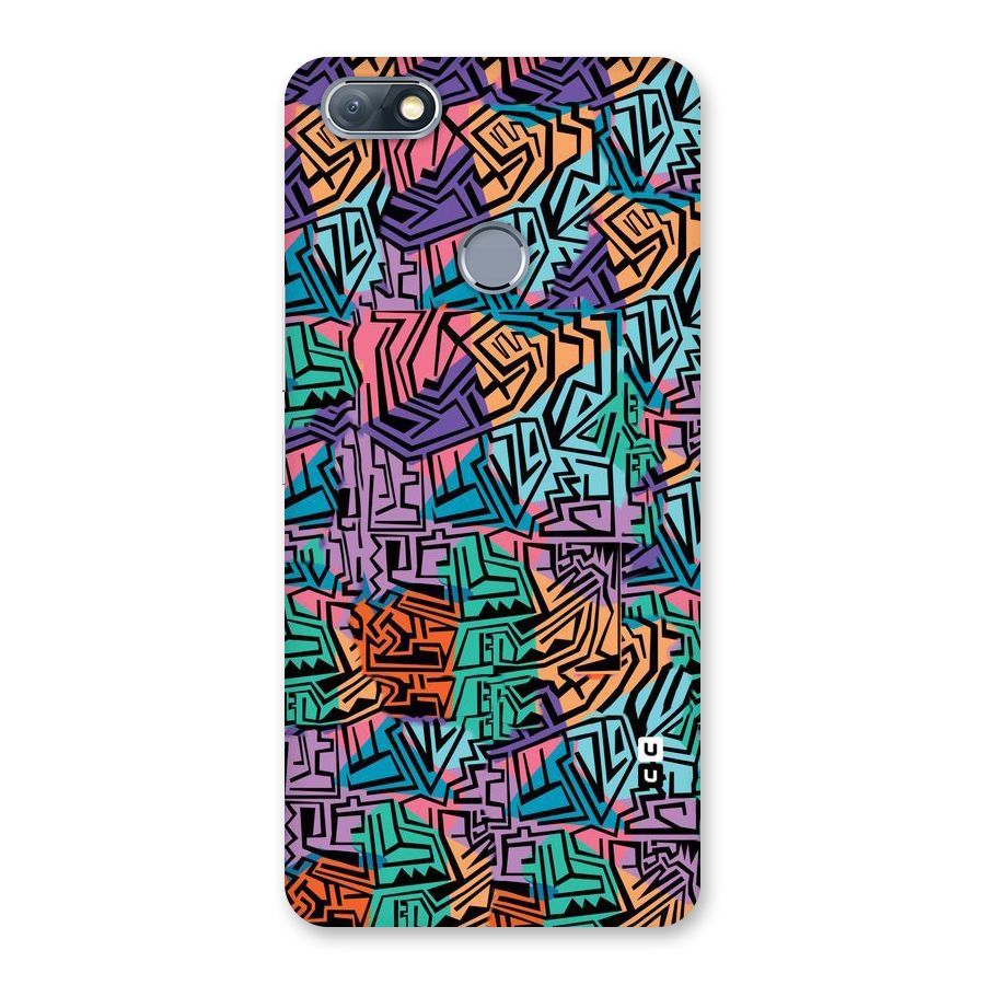 Abstract Lining Colors Back Case for Infinix Note 5