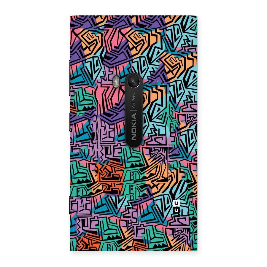 Abstract Lining Colors Back Case for Lumia 920