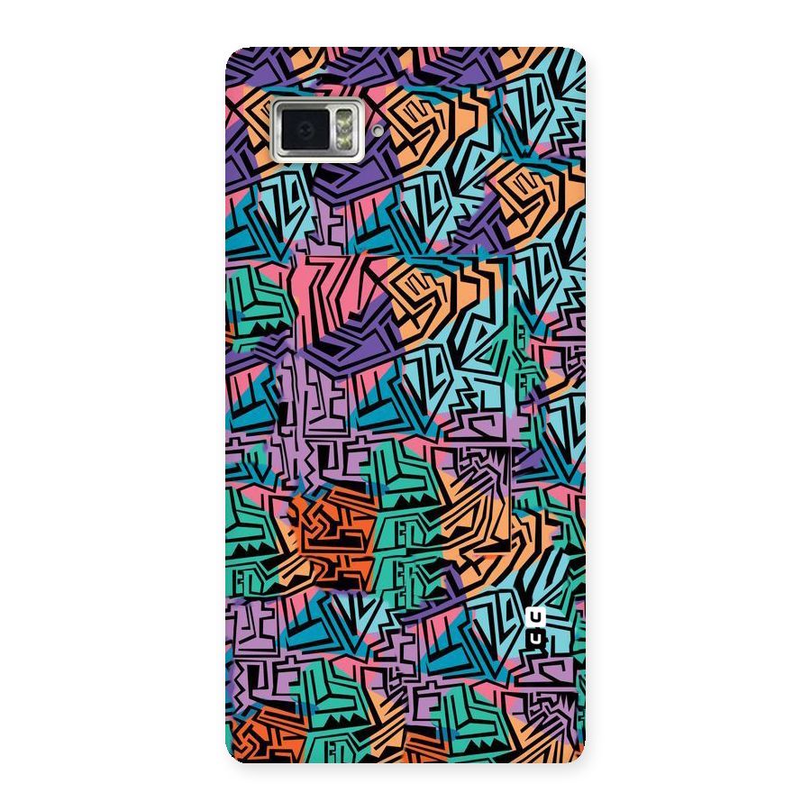 Abstract Lining Colors Back Case for Vibe Z2 Pro K920