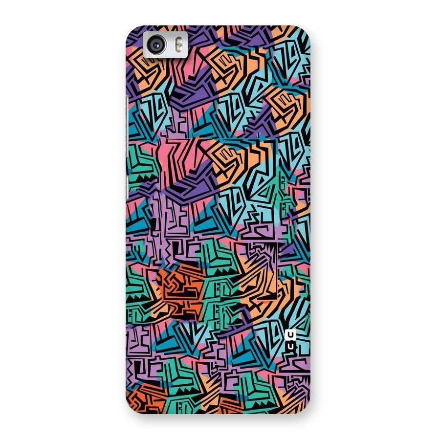 Abstract Lining Colors Back Case for Xiaomi Redmi Mi5