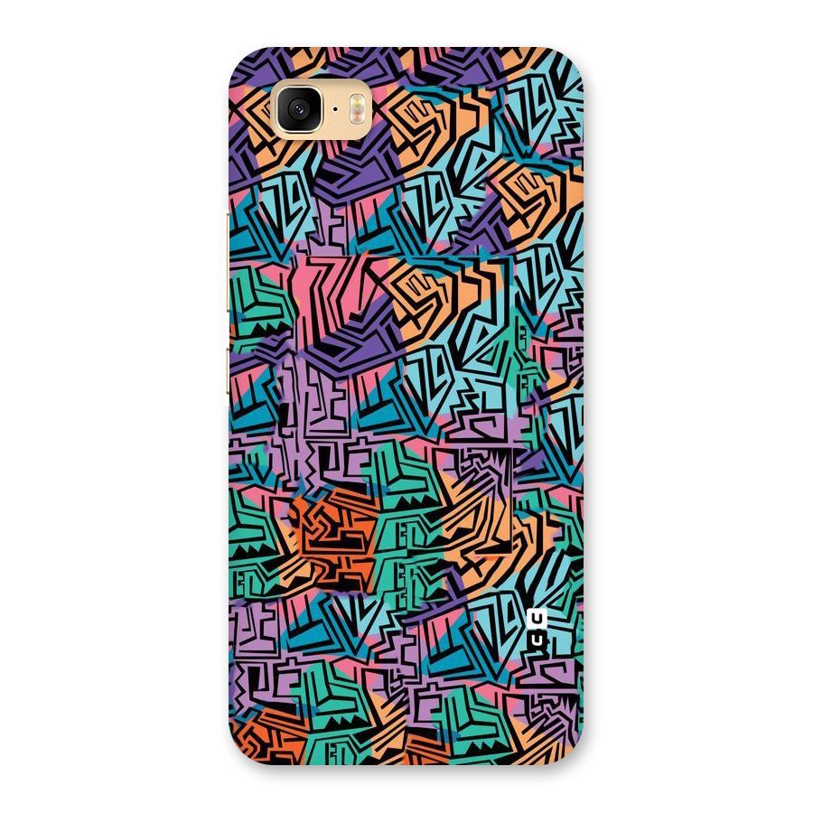 Abstract Lining Colors Back Case for Zenfone 3s Max