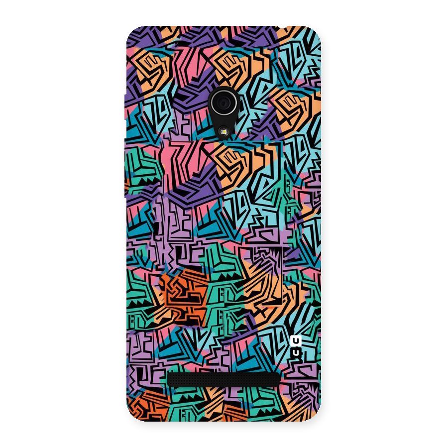 Abstract Lining Colors Back Case for Zenfone 5