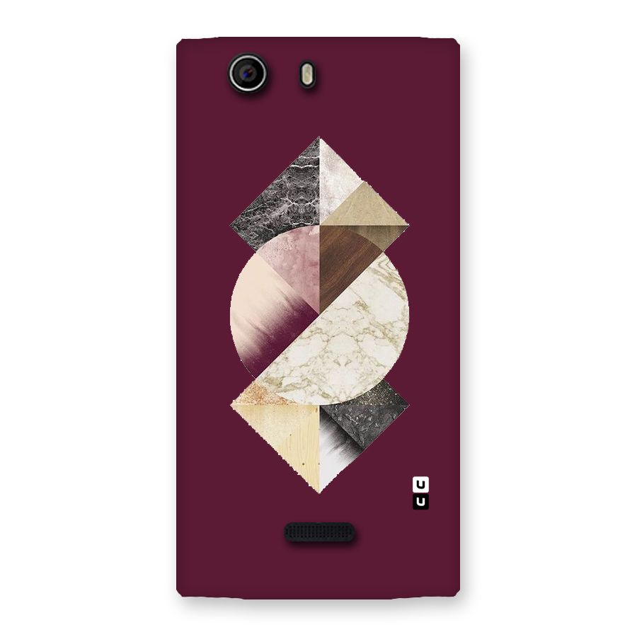 Abstract Marble Pattern Back Case for Canvas Nitro 2 E311