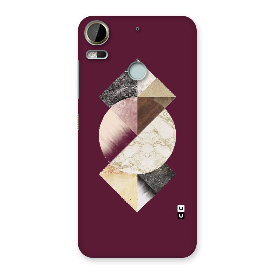 Abstract Marble Pattern Back Case for Desire 10 Pro