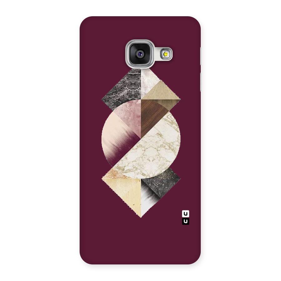 Abstract Marble Pattern Back Case for Galaxy A3 2016