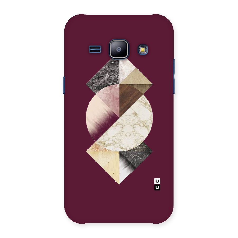 Abstract Marble Pattern Back Case for Galaxy J1