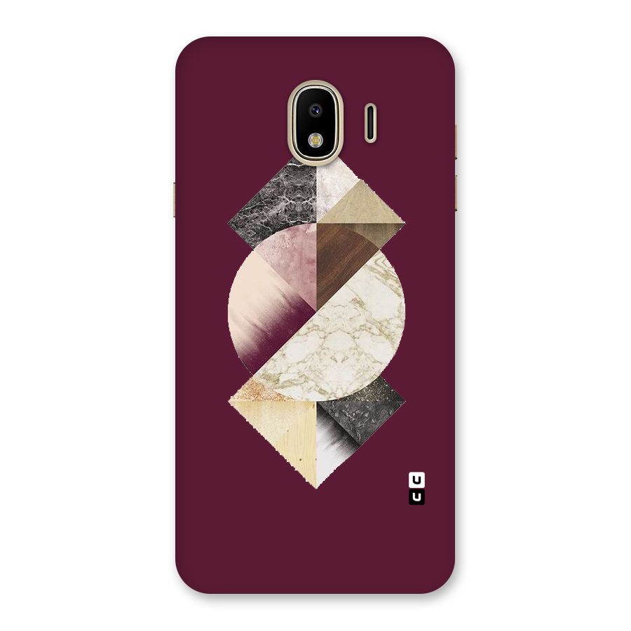 Abstract Marble Pattern Back Case for Galaxy J4