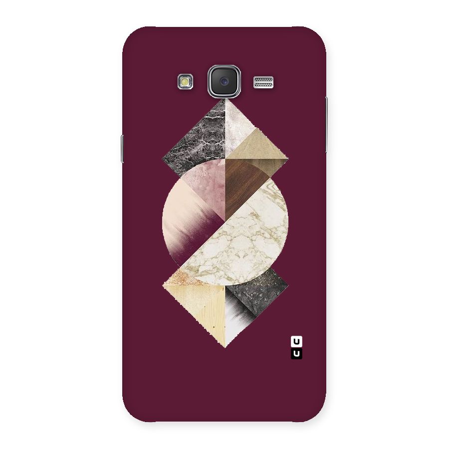 Abstract Marble Pattern Back Case for Galaxy J7
