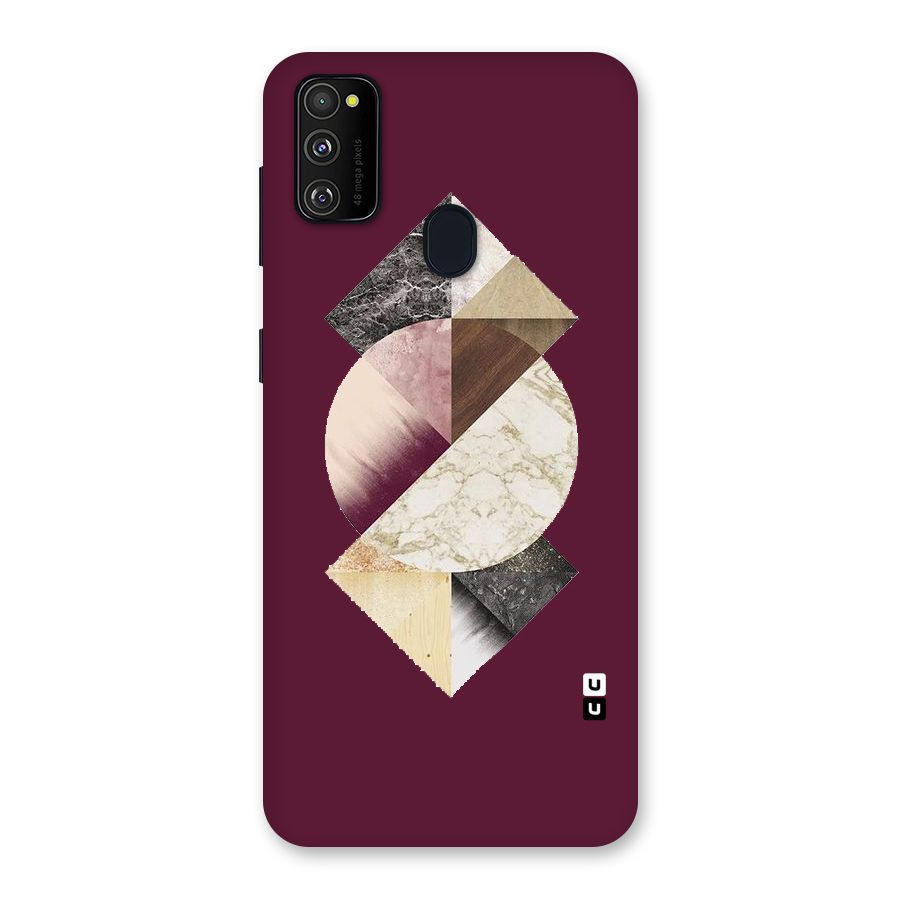 Abstract Marble Pattern Back Case for Galaxy M30s