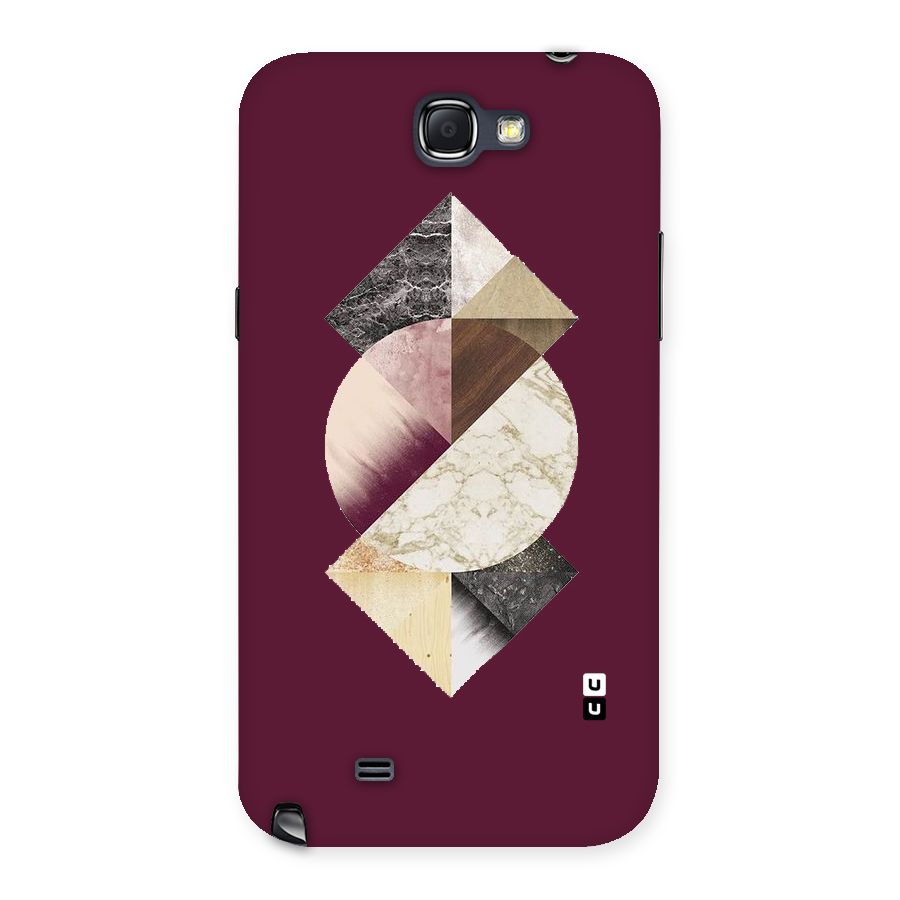 Abstract Marble Pattern Back Case for Galaxy Note 2