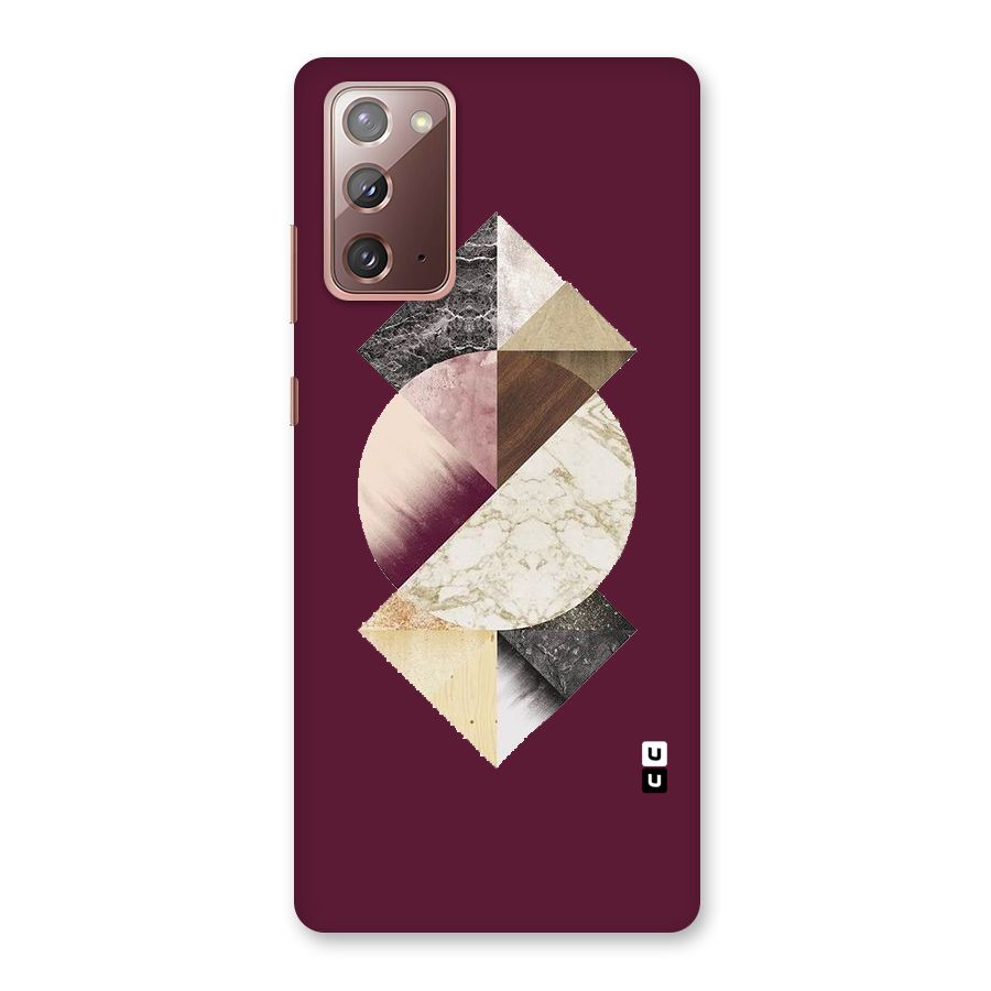 Abstract Marble Pattern Back Case for Galaxy Note 20