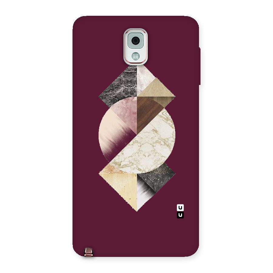 Abstract Marble Pattern Back Case for Galaxy Note 3