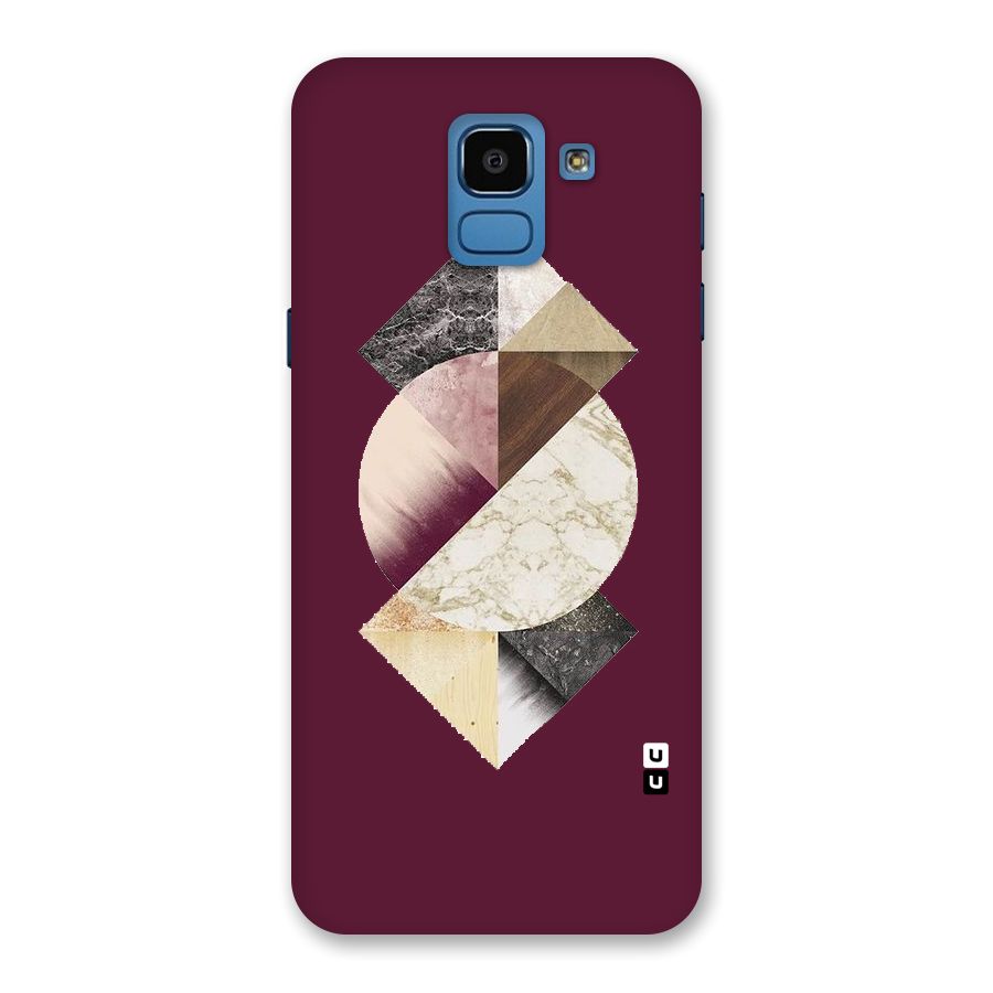Abstract Marble Pattern Back Case for Galaxy On6