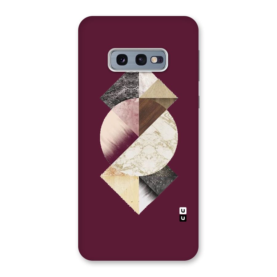 Abstract Marble Pattern Back Case for Galaxy S10e