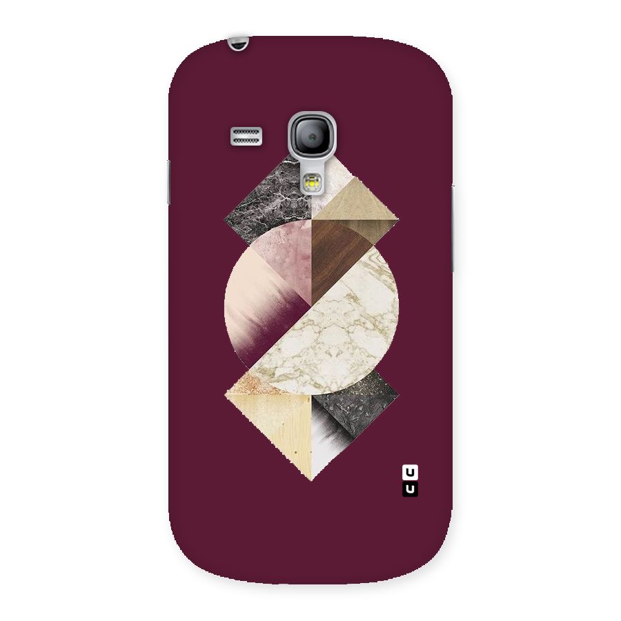 Abstract Marble Pattern Back Case for Galaxy S3 Mini