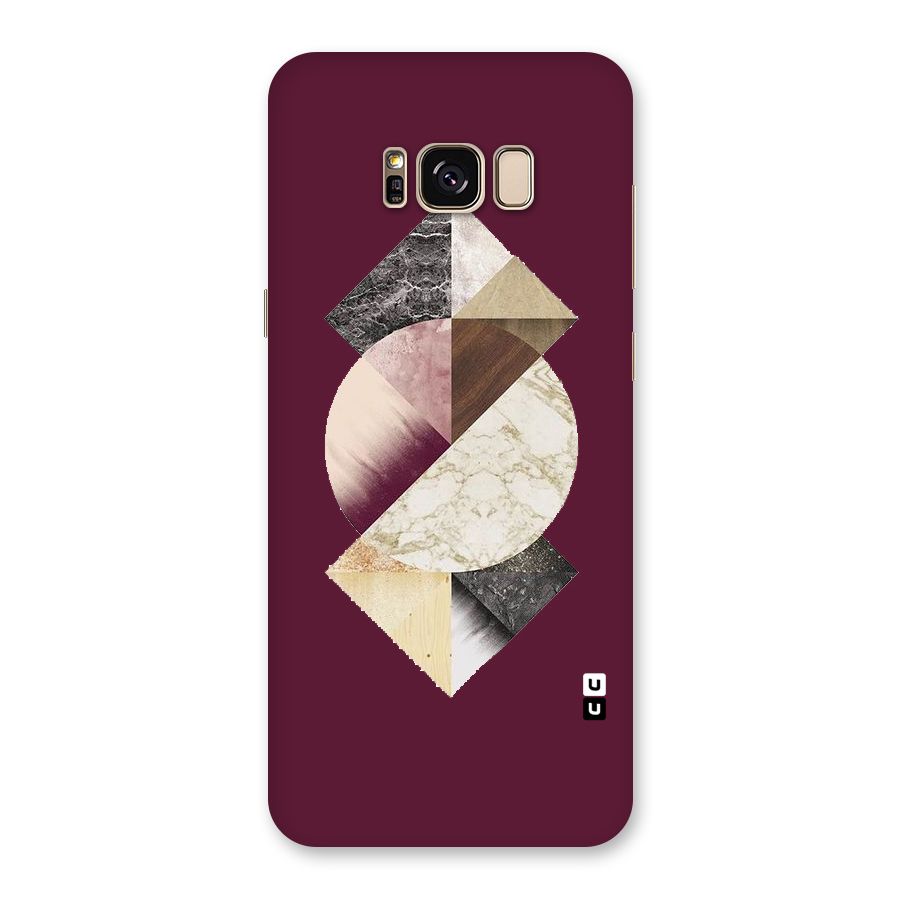 Abstract Marble Pattern Back Case for Galaxy S8 Plus