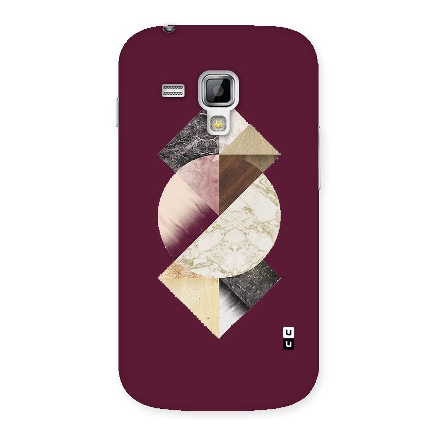 Abstract Marble Pattern Back Case for Galaxy S Duos