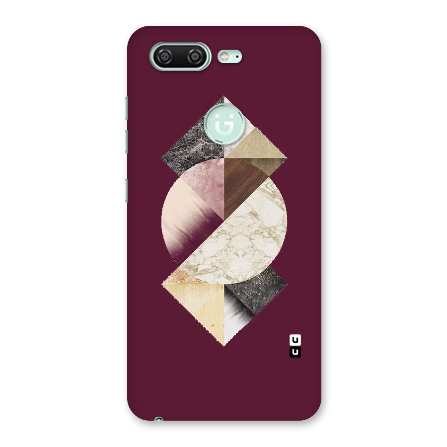 Abstract Marble Pattern Back Case for Gionee S10