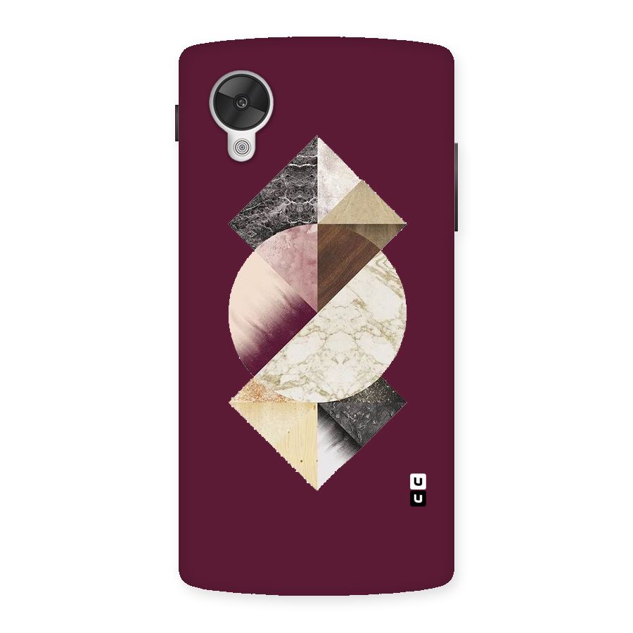 Abstract Marble Pattern Back Case for Google Nexsus 5