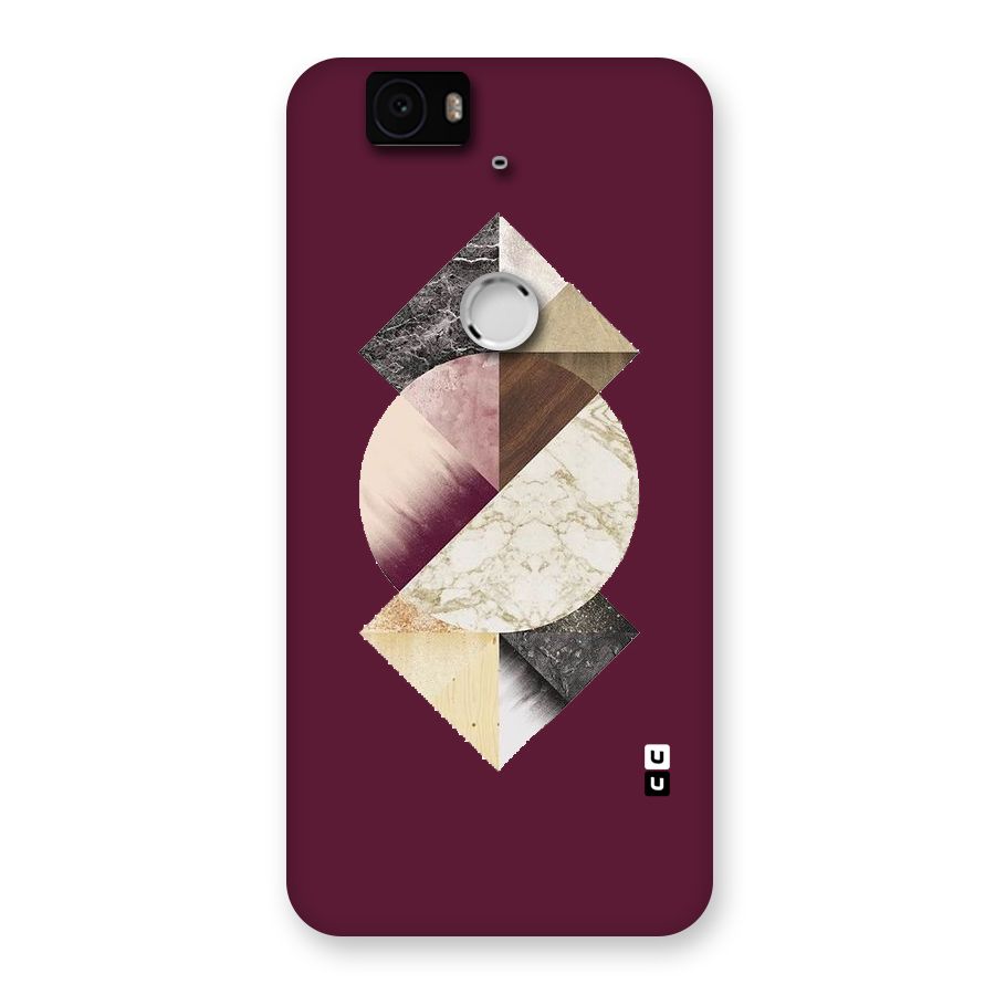 Abstract Marble Pattern Back Case for Google Nexus-6P