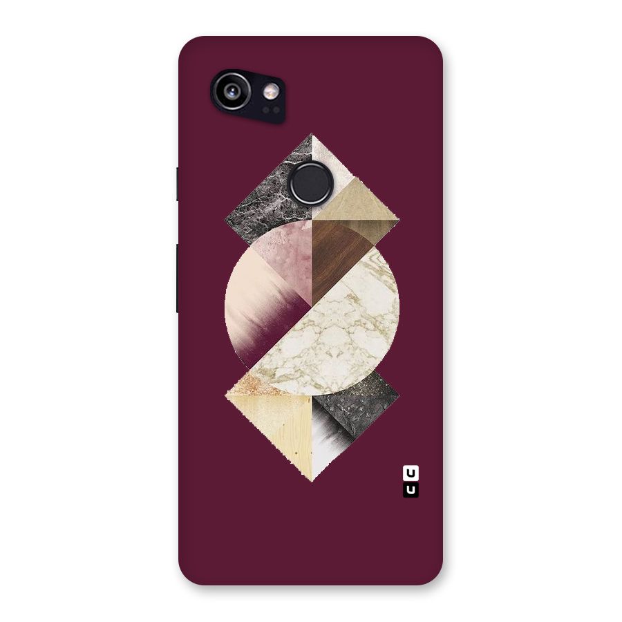Abstract Marble Pattern Back Case for Google Pixel 2 XL