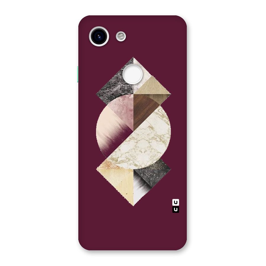 Abstract Marble Pattern Back Case for Google Pixel 3
