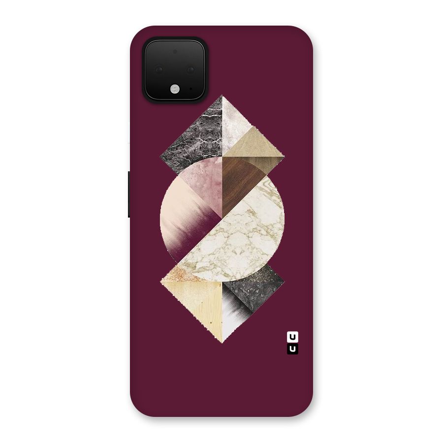 Abstract Marble Pattern Back Case for Google Pixel 4 XL