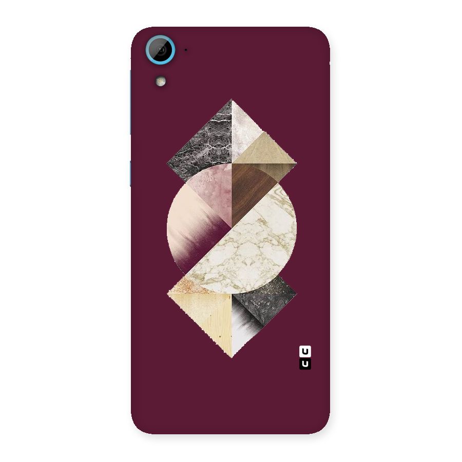 Abstract Marble Pattern Back Case for HTC Desire 826