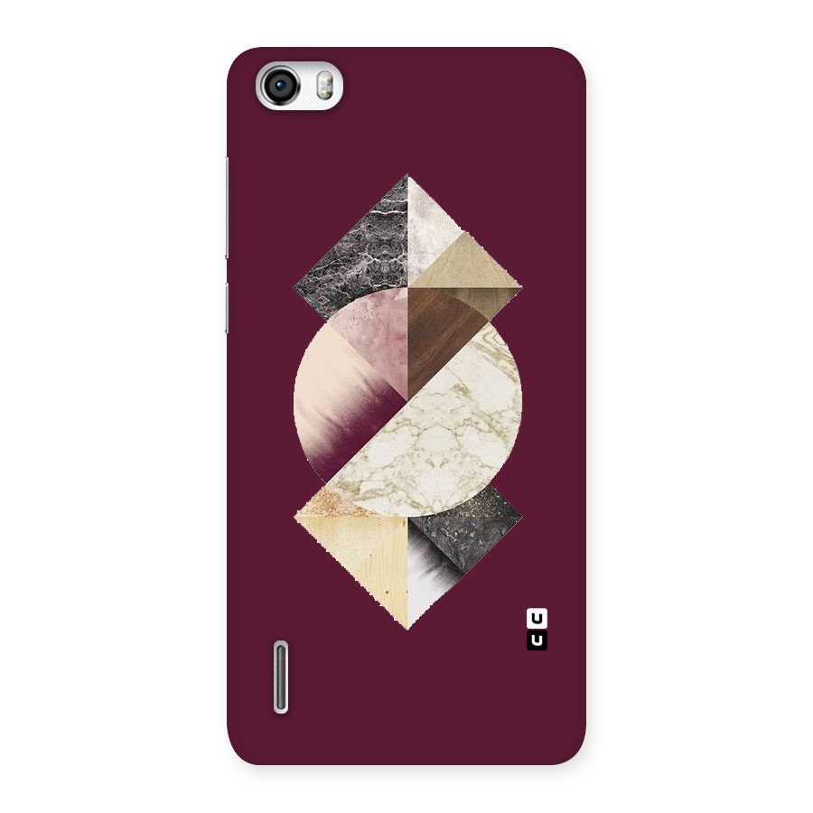Abstract Marble Pattern Back Case for Honor 6