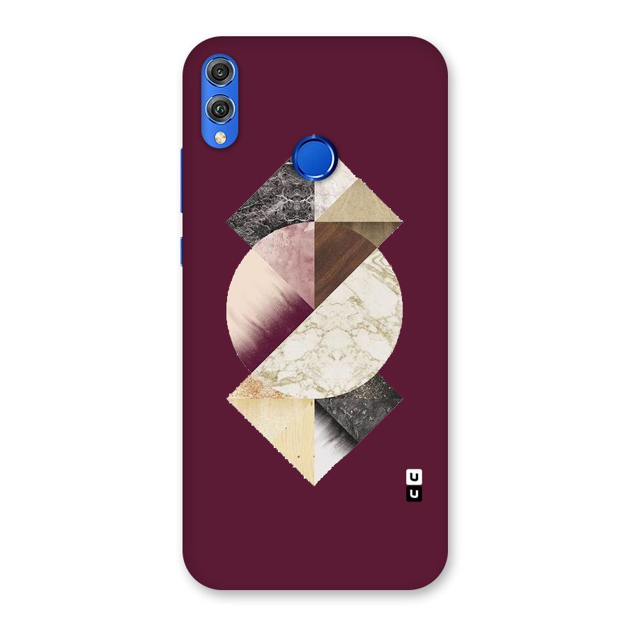 Abstract Marble Pattern Back Case for Honor 8X
