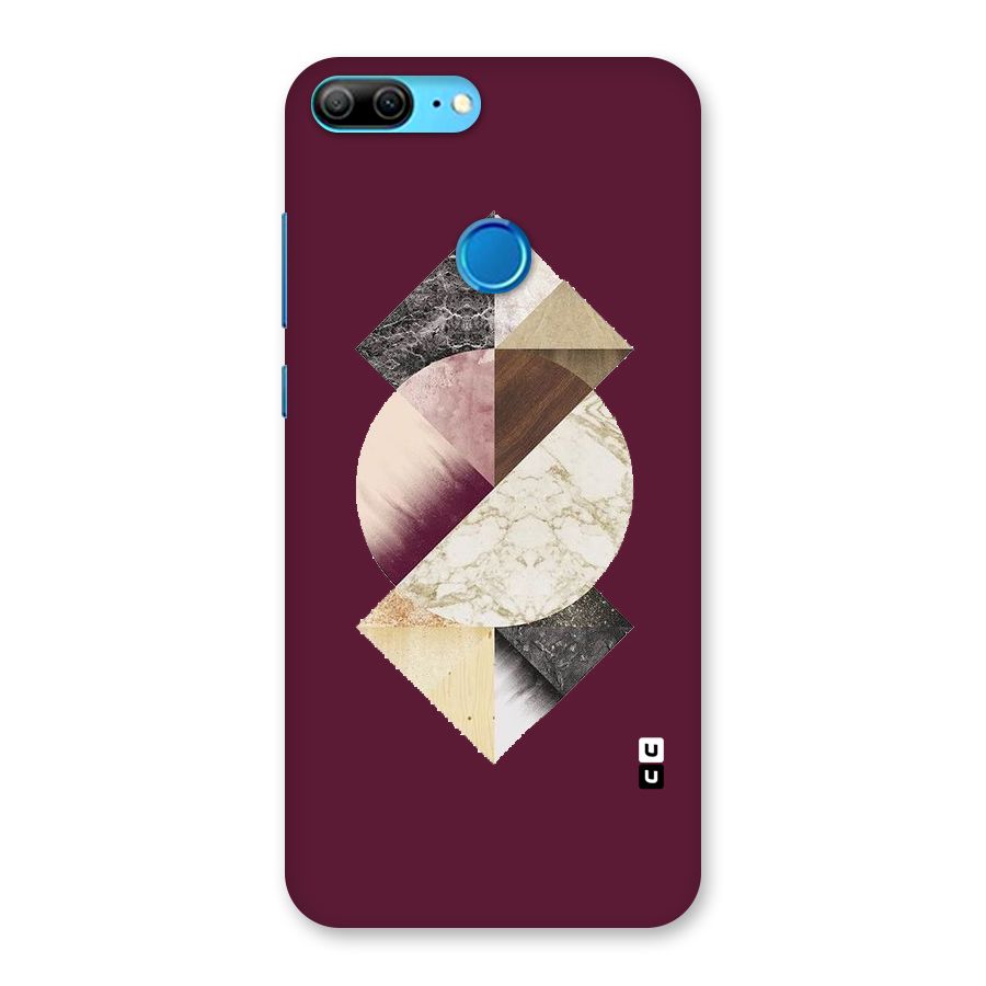 Abstract Marble Pattern Back Case for Honor 9 Lite