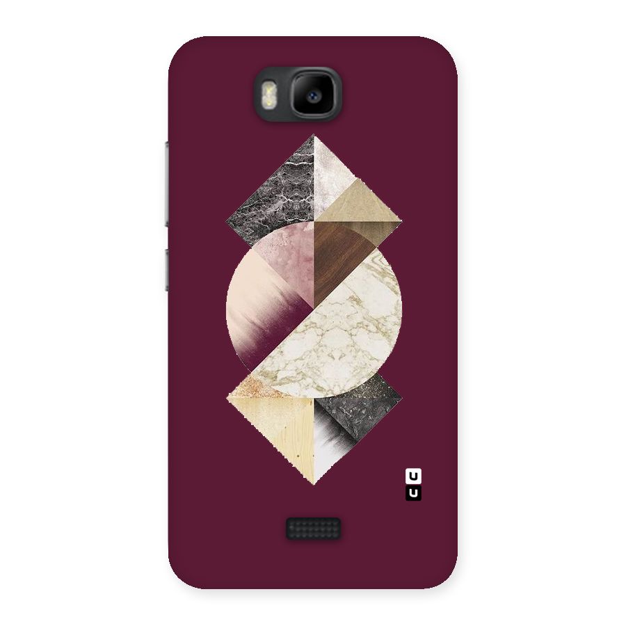 Abstract Marble Pattern Back Case for Honor Bee