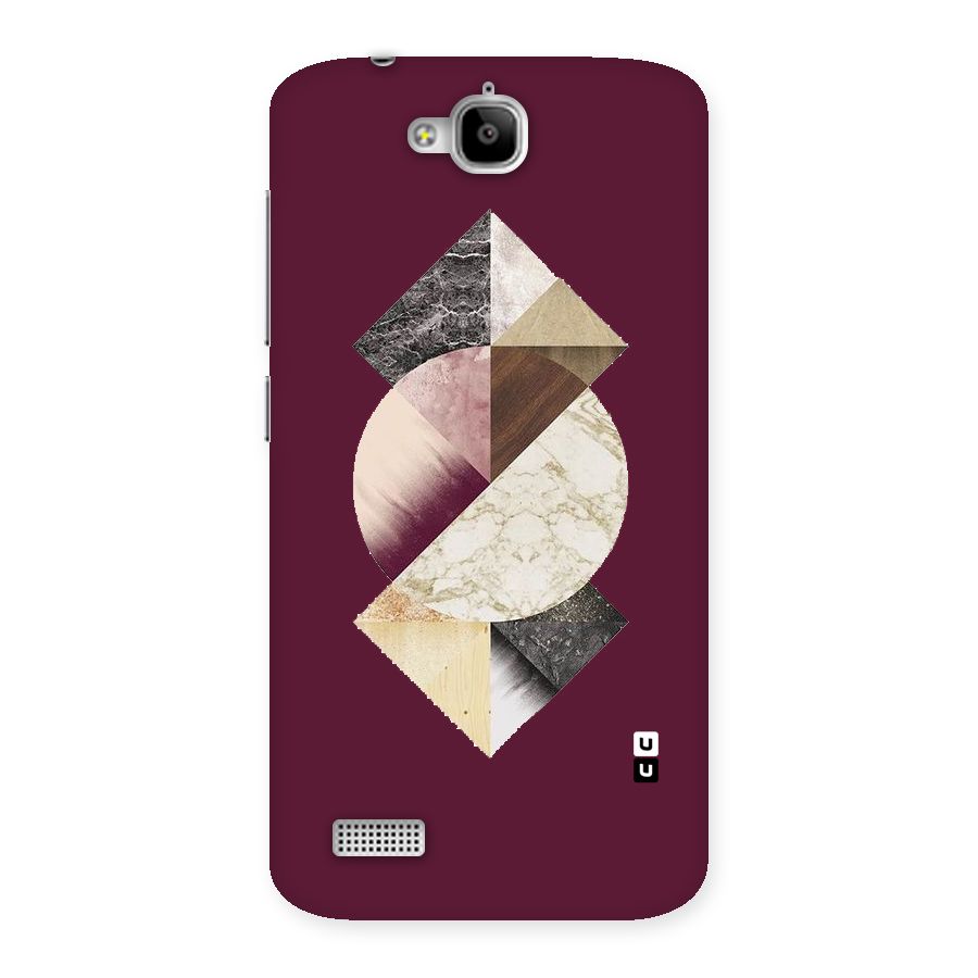 Abstract Marble Pattern Back Case for Honor Holly