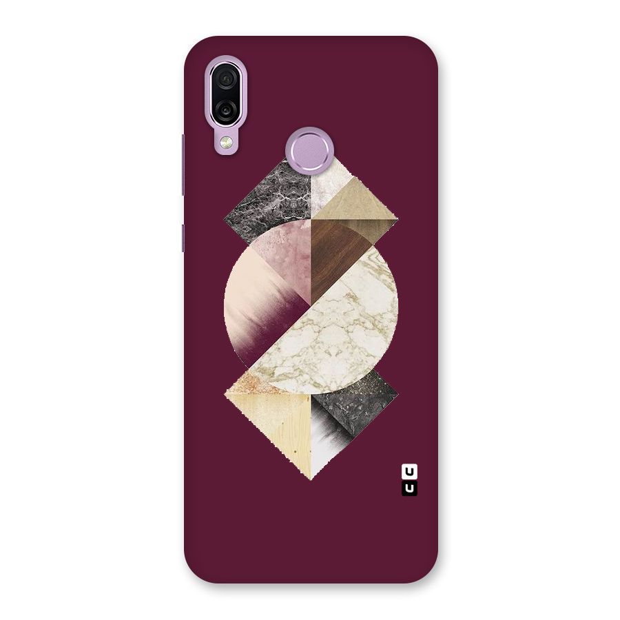 Abstract Marble Pattern Back Case for Honor Play