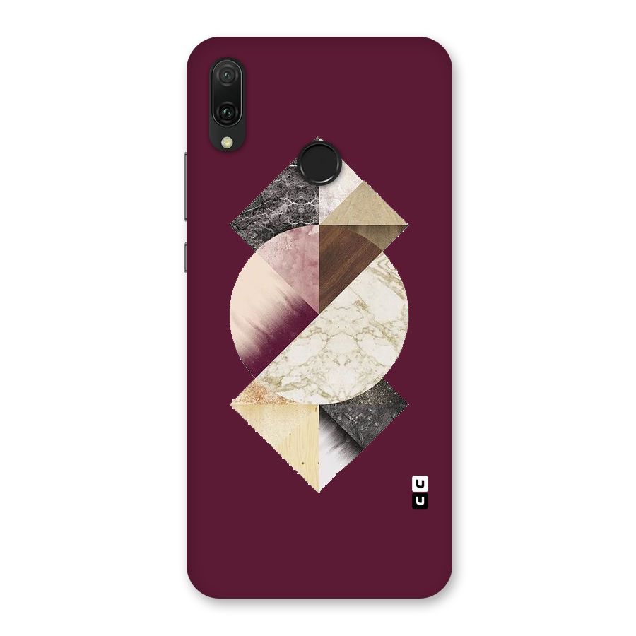 Abstract Marble Pattern Back Case for Huawei Y9 (2019)