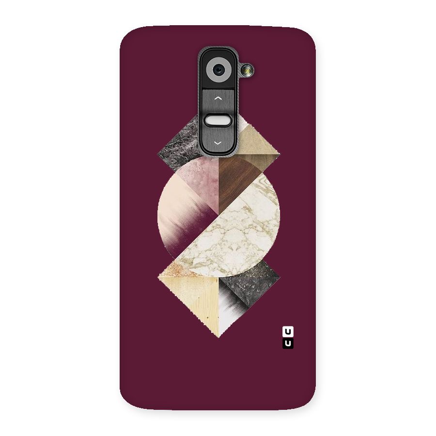 Abstract Marble Pattern Back Case for LG G2