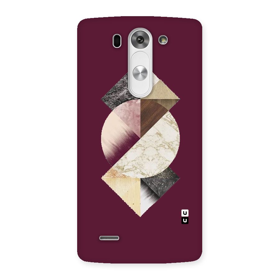 Abstract Marble Pattern Back Case for LG G3 Mini