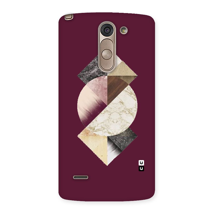 Abstract Marble Pattern Back Case for LG G3 Stylus