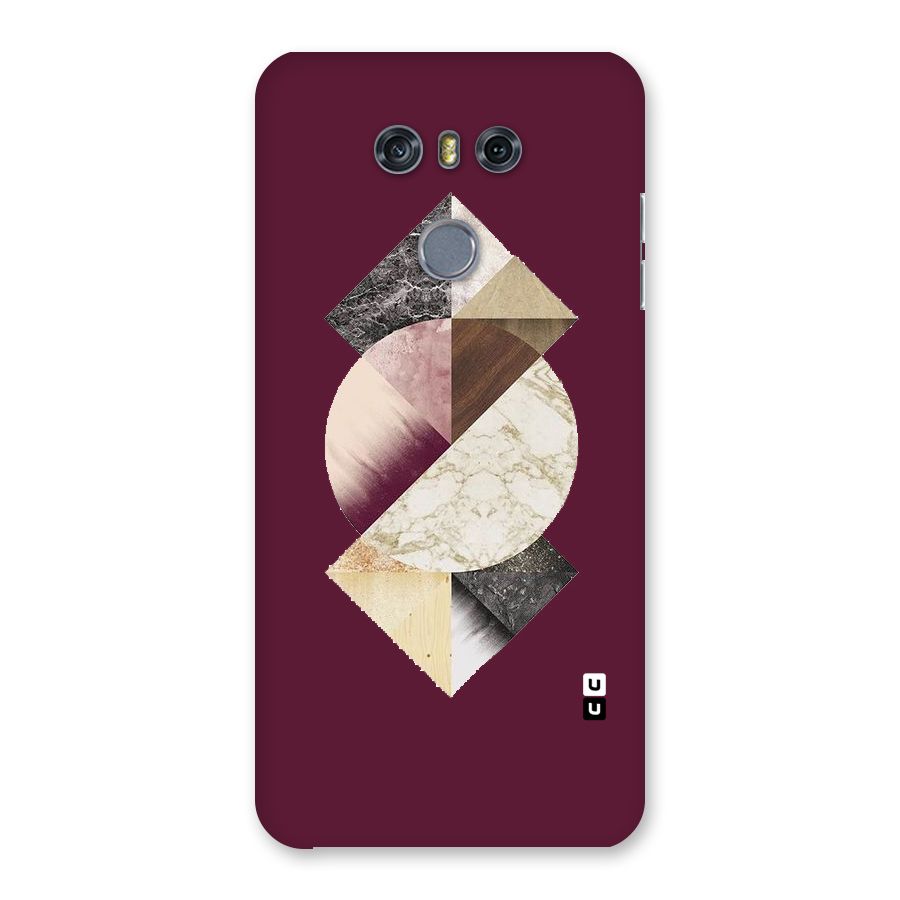 Abstract Marble Pattern Back Case for LG G6